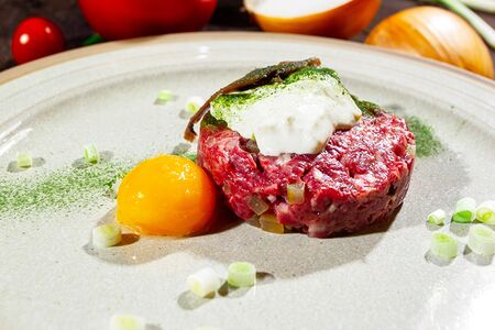 Тартар из фермерской говядины