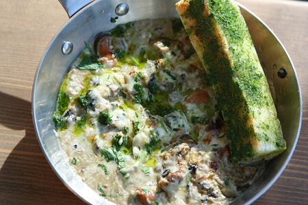 Жюльен с мидиями