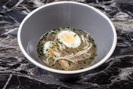 Бульон с лапшой