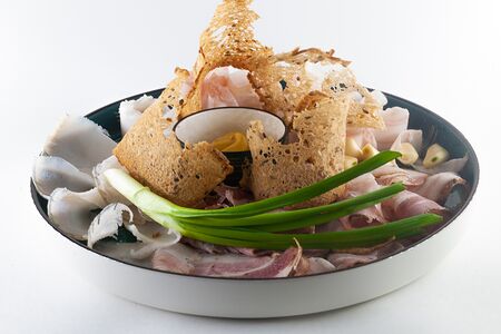 Три вида сала