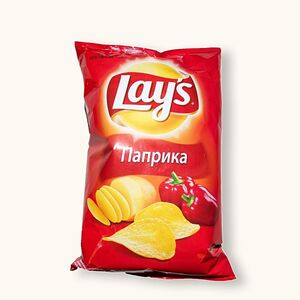 Чипсы Lays рифленые Паприка