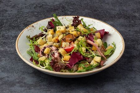 Тёплый валлонский салат