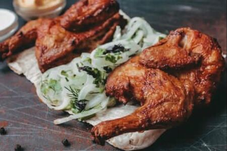 Цыпленок на углях