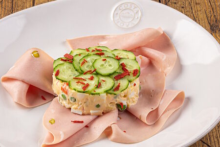 Оливье с Мортаделлой