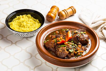 Тажин с ягненком