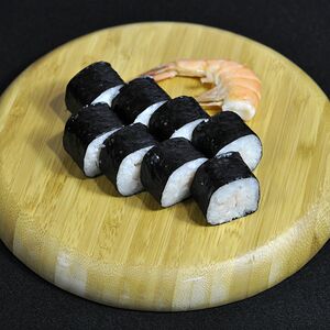 Мини-ролл с креветкой