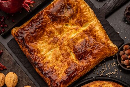 Хачапури слоеное