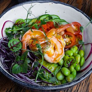 Поке с креветкой