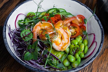 Поке с креветкой