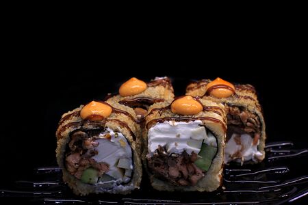 Горячий ролл с Лососем без риса