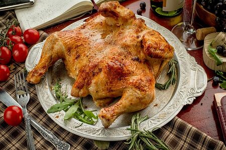 Цыпленок на мангале