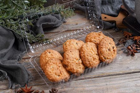 Печенье Овсяное с изюмом