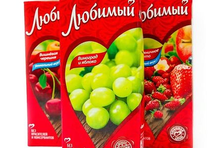 Сок Любимый Яблоко