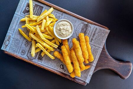 Рыбные палочки в кляре