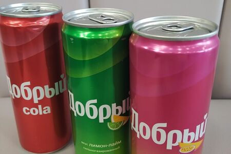 Газированный напиток Добрый Лимон-лайм
