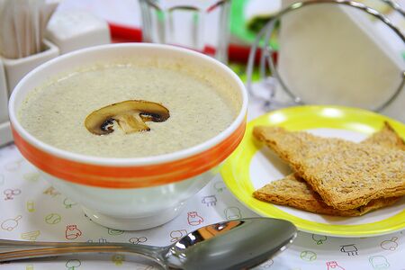 Крем-суп из шампиньонов