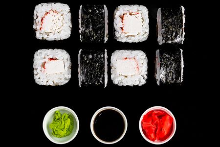 Мини со снежным крабом