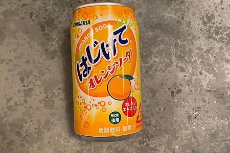 Японский лимонад со вкусом апельсина