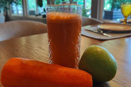 Фреш яблочно-морковный