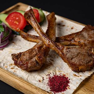 Шашлык из каре ягненка