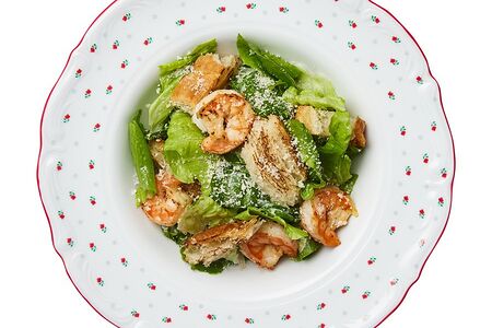 Цезарь с креветками