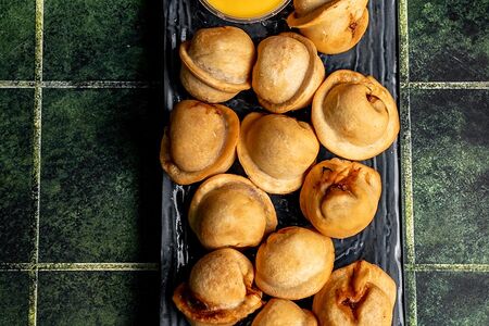 Пельмени с говядиной фри