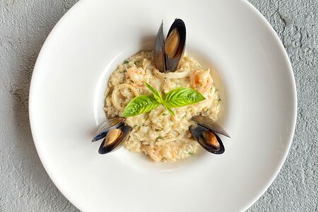 Ризотто с морепродуктами