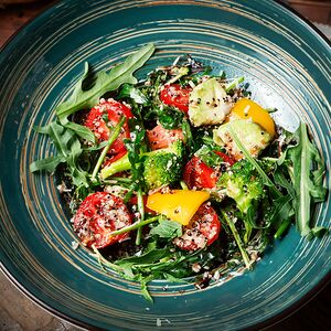 Սագախոտի սերմերով աղցան