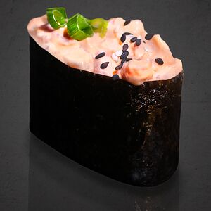 Гункан с морским окунем