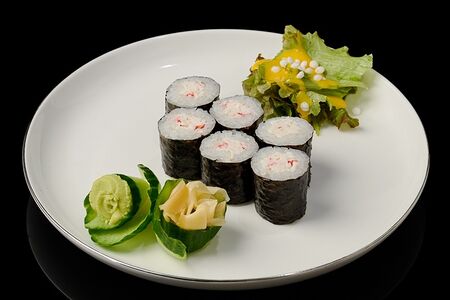 Маки ролл с крабом