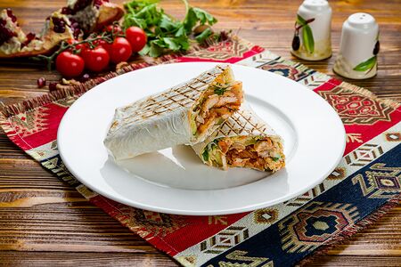 Шаурма из свинины на мангале