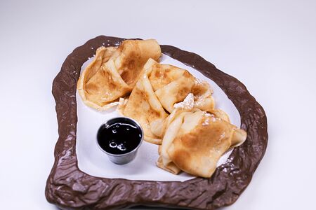 Блинчики с вареньем