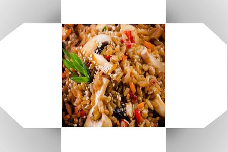 Тяхан с грибами