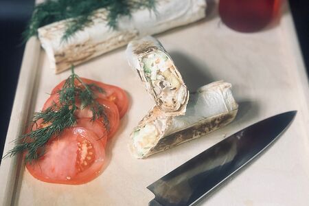 Острая с курицей (мини)