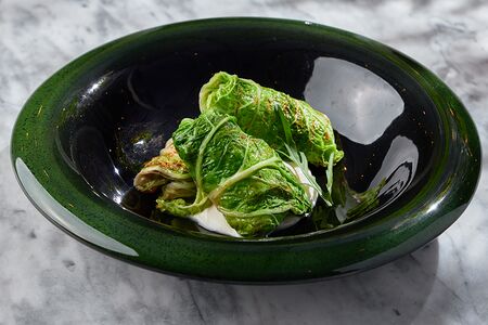 Голубцы с копченой сметаной