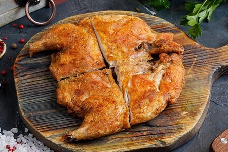 Цыпленок на мангале