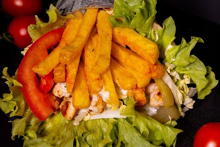 Гирос с курицей