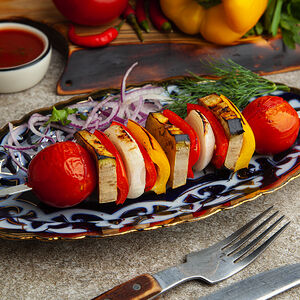 Овощи на мангале