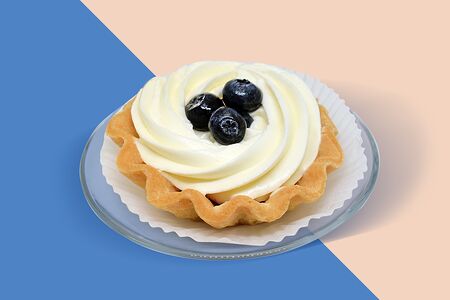 Пирожное Корзинка крем-чиз