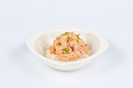 Райс боул с тунцом