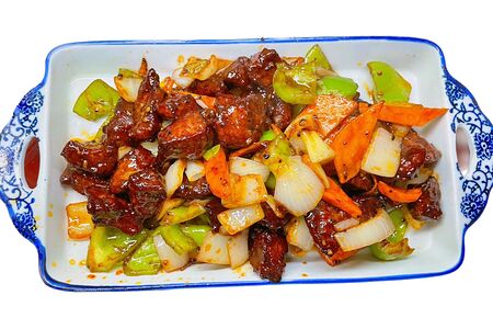 Говядина с чёрным перцем