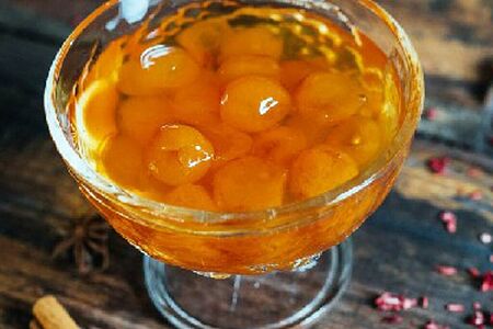 Варенье из белой черешни