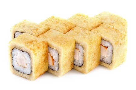 Кранч ролл с копченой курицей и сыром