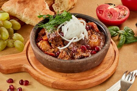 Чанахи с бараниной