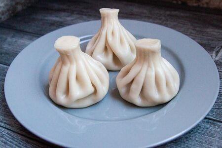 Мини-хинкали с курицей