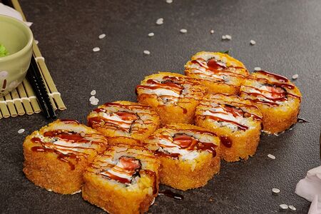 Ролл хрустящий с креветками