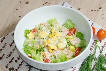 Цезарь с креветками