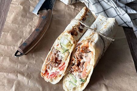 Двойная с говядиной