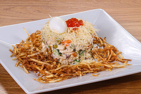 Салат Перепелиное гнездо