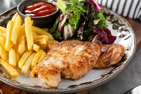 Филе куриное жареное